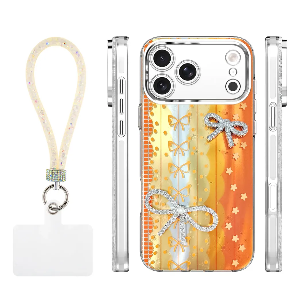 Candy Ribbon Case for iPhone 17 Pro / 18 Pro - Orange