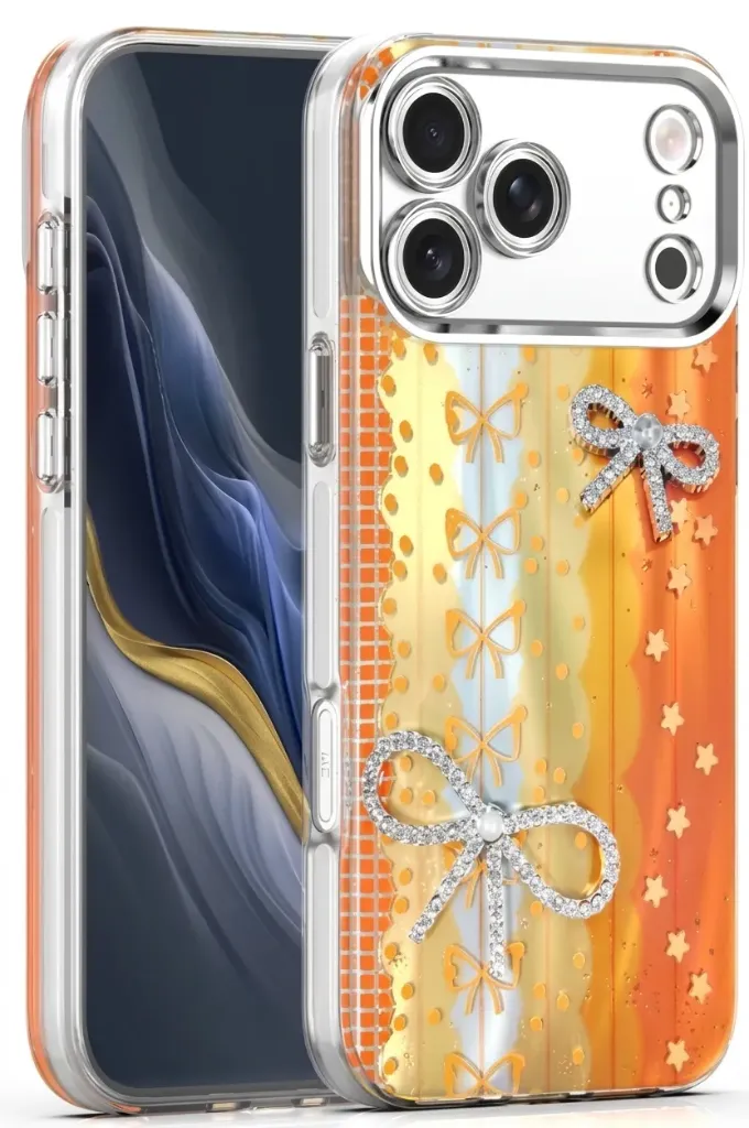 Candy Ribbon Case for iPhone 17 Pro / 18 Pro - Orange