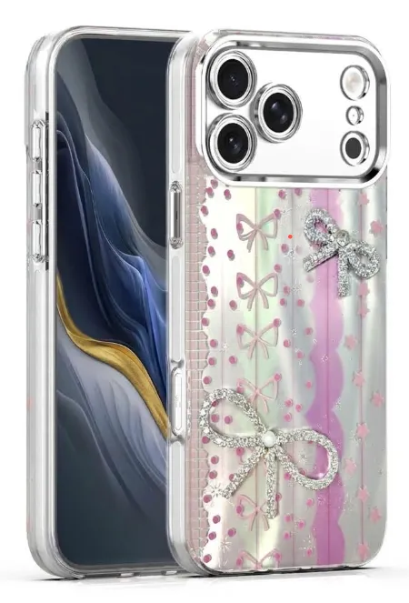 Candy Ribbon Case for iPhone 17 Pro / 18 Pro - Pink