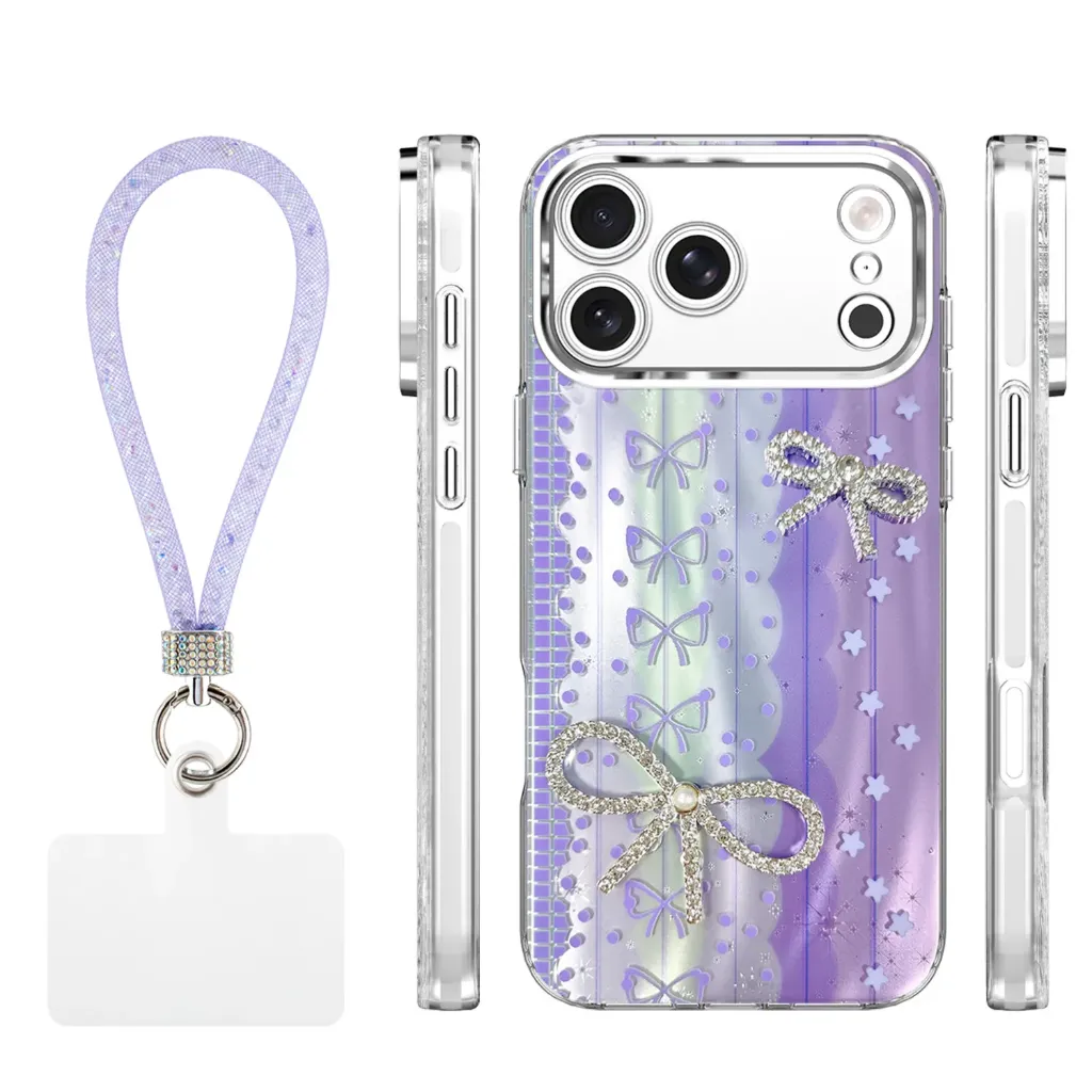 Candy Ribbon Case for iPhone 17 Pro Max / 18 Pro Max - Purple