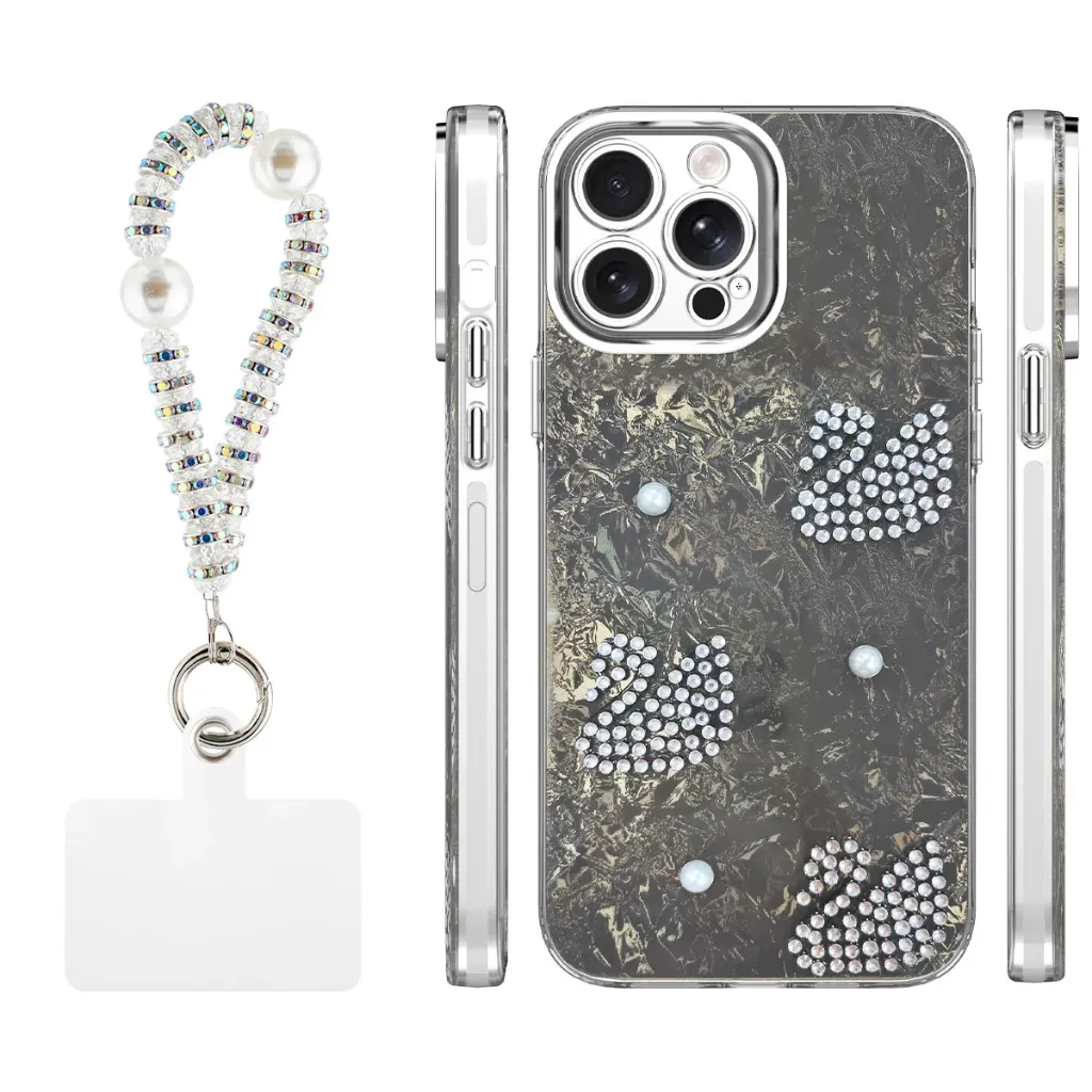 Candy Swan Case for iPhone 16 Pro Max - Black