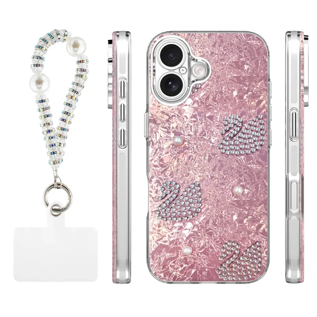 Candy Swan Case for iPhone 17 - Pink