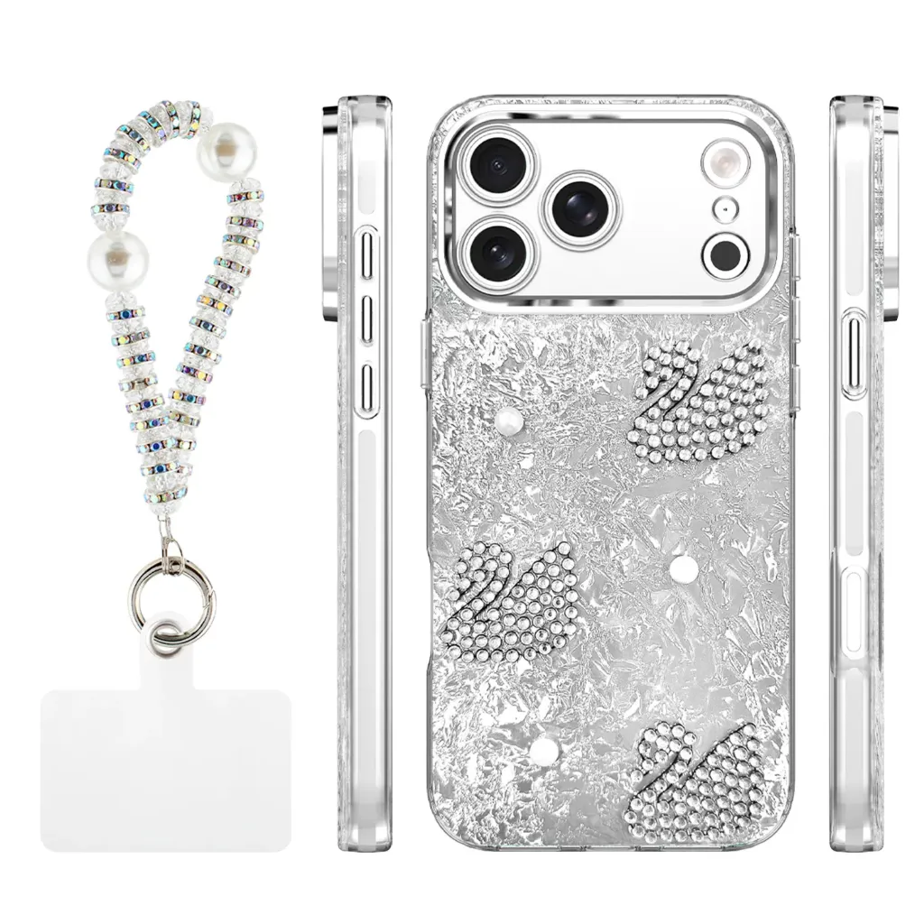 Candy Swan Case for iPhone 17 Pro / 18 Pro - Silver