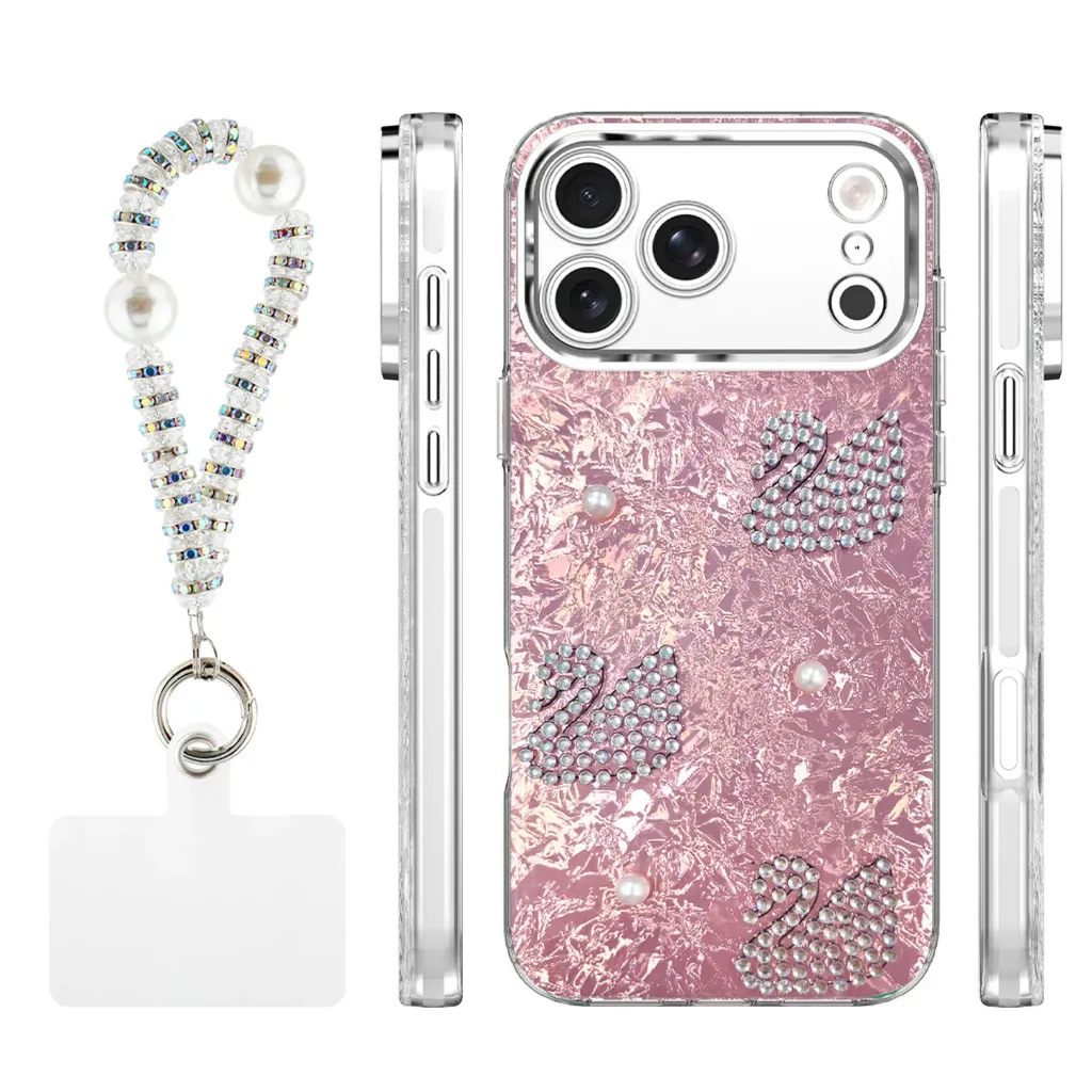 Candy Swan Case for iPhone 17 Pro / 18 Pro - Pink