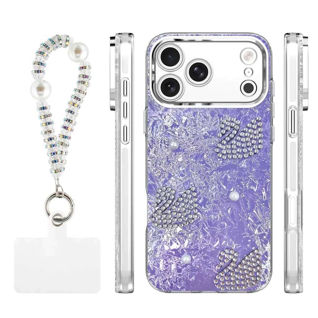 Candy Swan Case for iPhone 17 Pro Max / 18 Pro Max - Purple