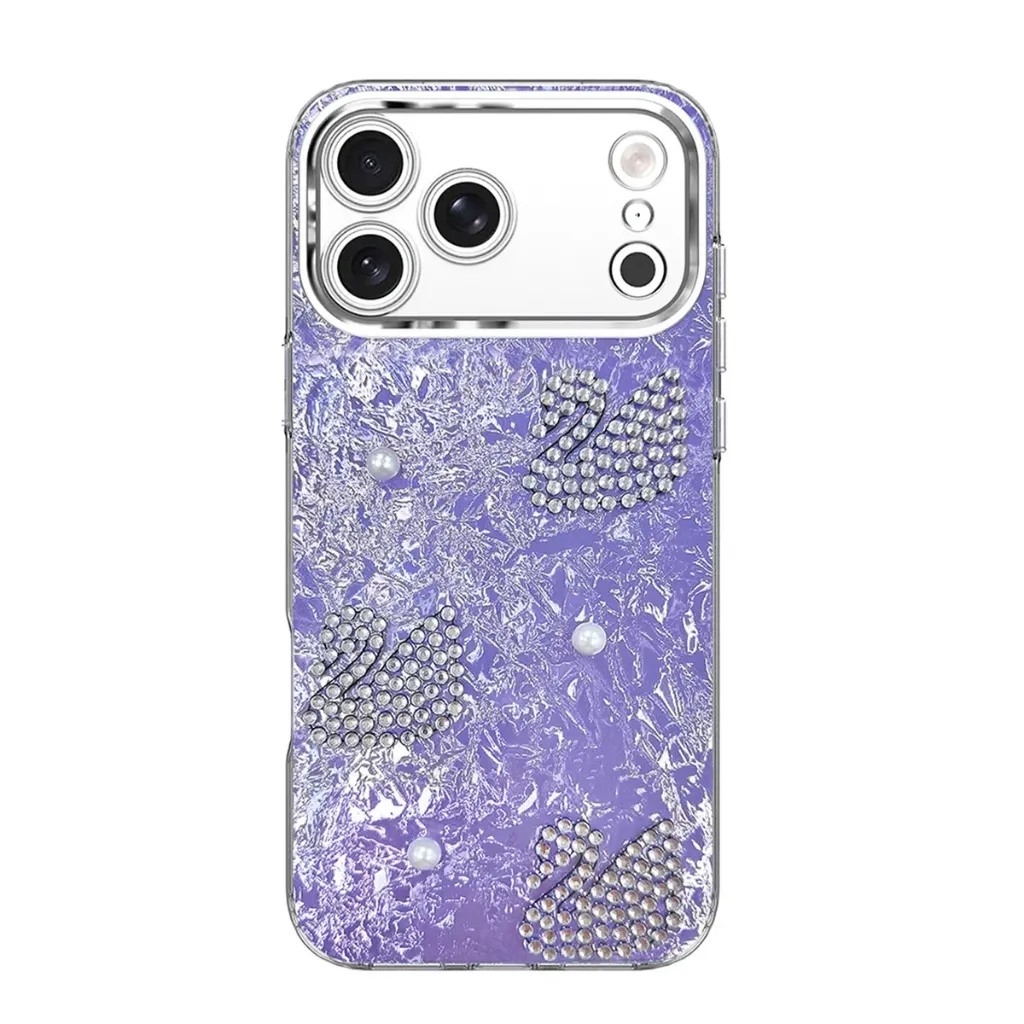 Candy Swan Case for iPhone 17 Pro Max / 18 Pro Max - Purple