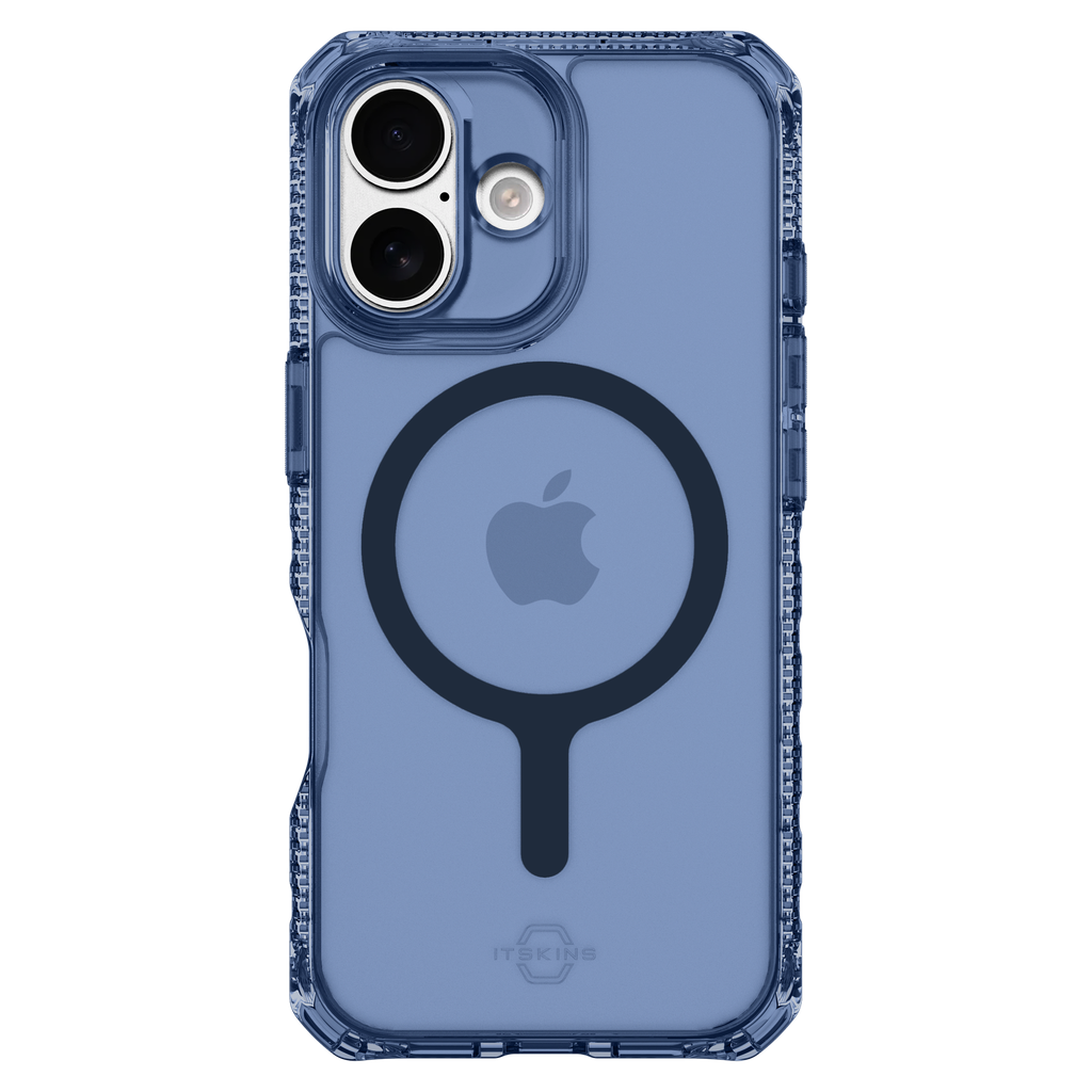 Itskins - Hybridr Vapor Magsafe Case For Apple Iphone 17 - Navy Blue