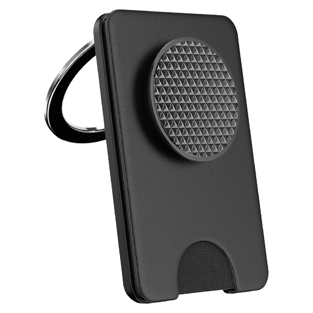 Popsockets - Kick-out Popwallet Plus - Knurl Black