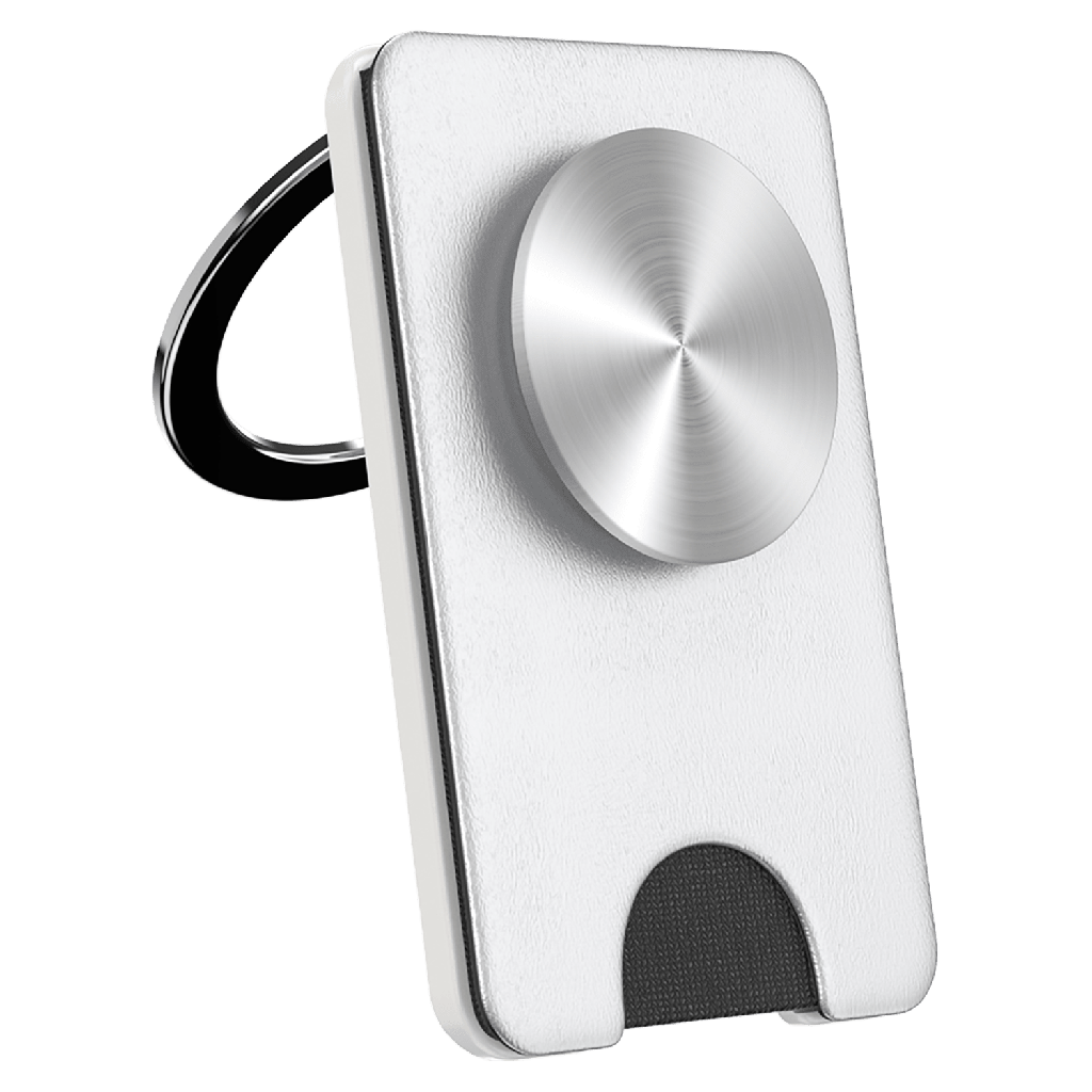 Popsockets - Kick-out Popwallet Plus - Silver Radial