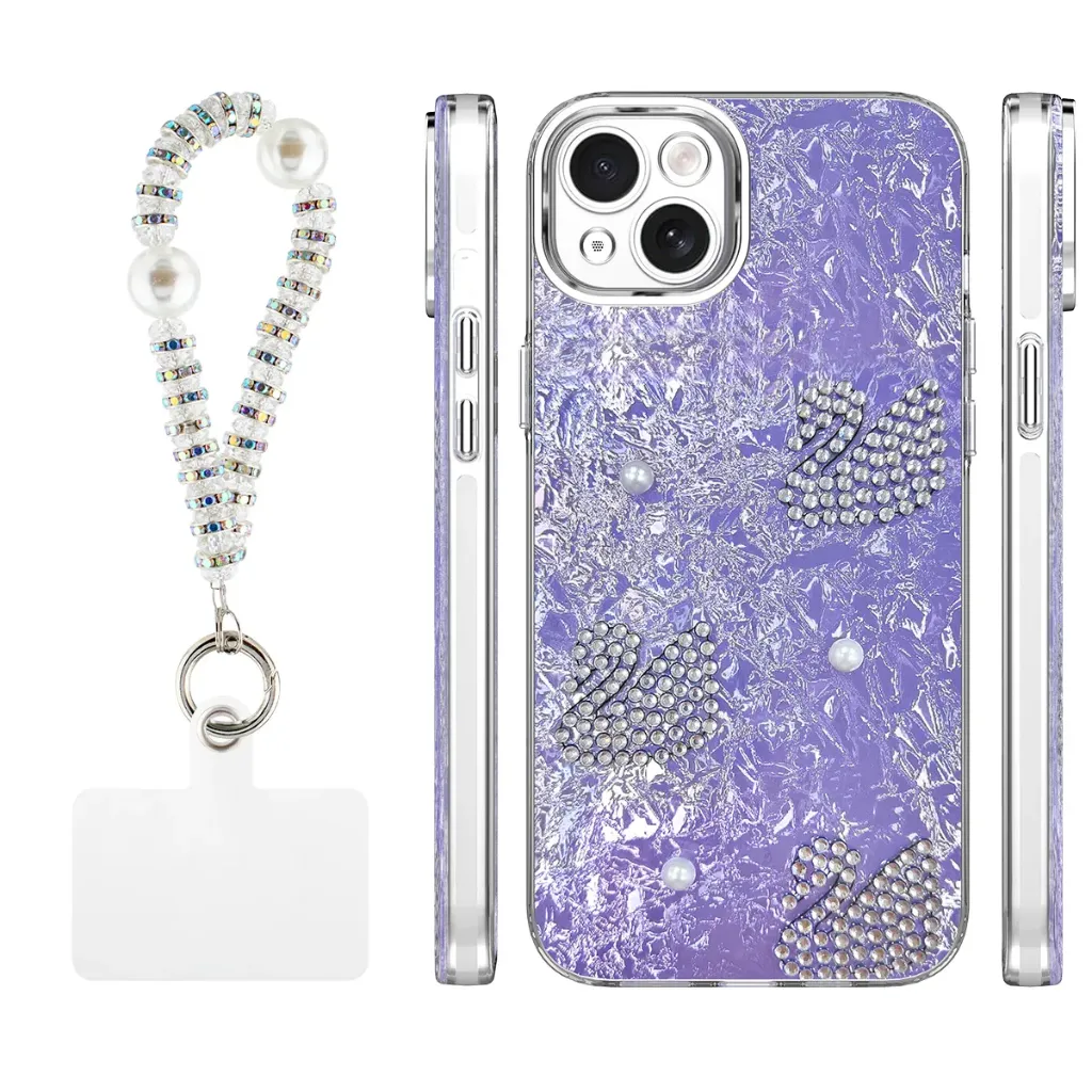 Candy Swan Case for iPhone 13 - Purple