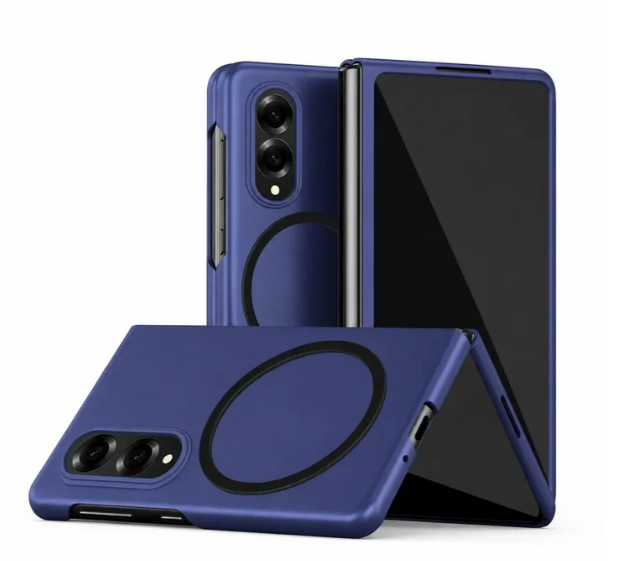 Magnetic Protective Case for Z Fold 8 - Dark Blue