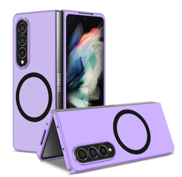 Magnetic Protective Case for Z Fold 8 - Lilac