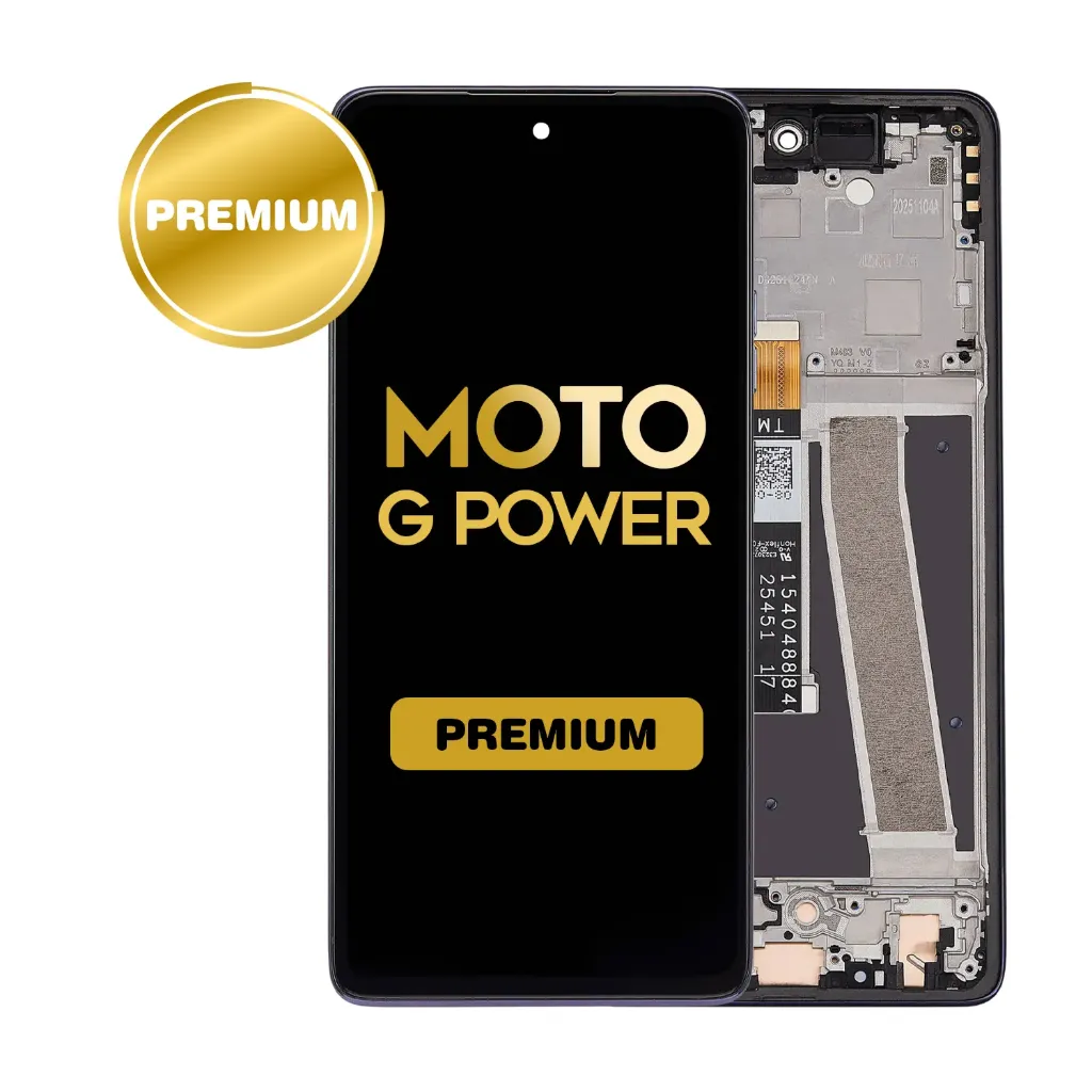 LCD Assembly with Frame for Motorola Moto G Power 5G (XT2617 / 2026) (Evening Blue) (Premium)