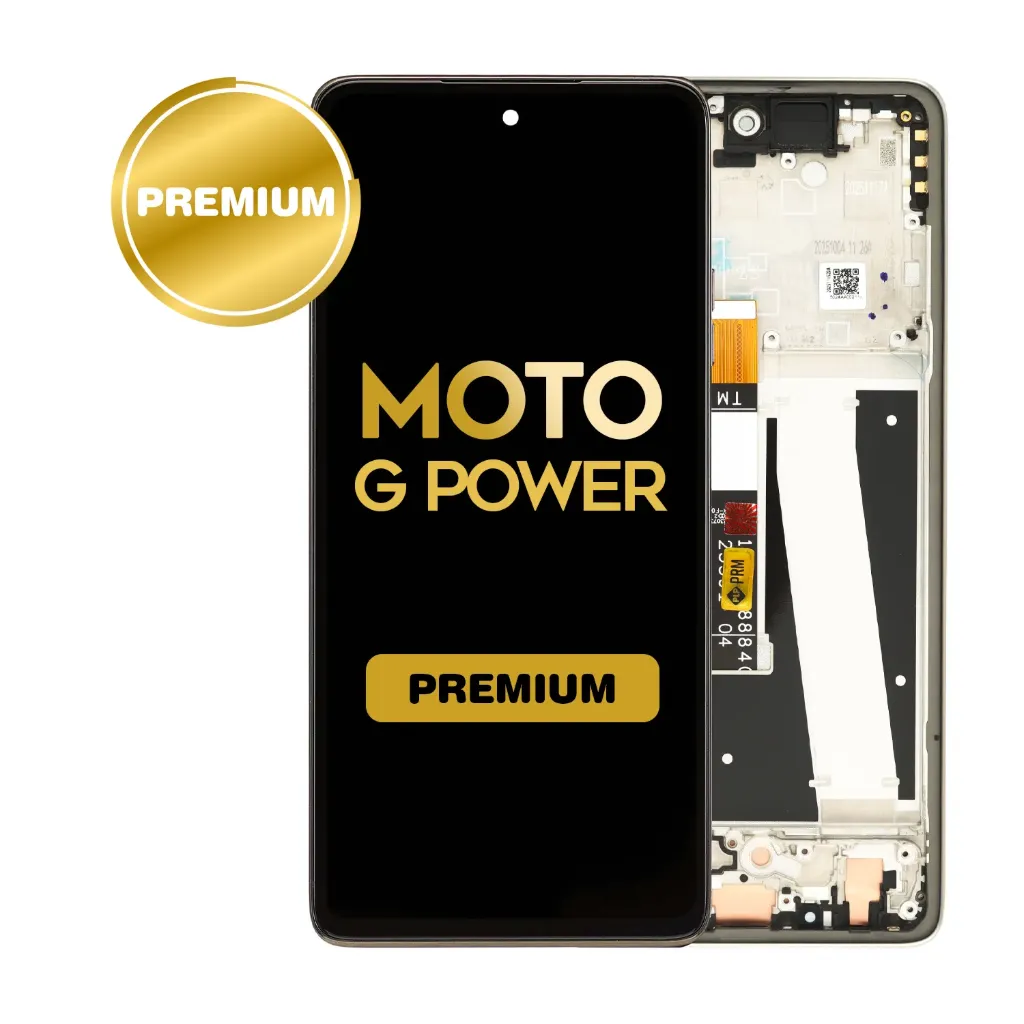 LCD Assembly with Frame for Motorola Moto G Power 5G (XT2617 / 2026) (Pure Cashmere) (Premium)
