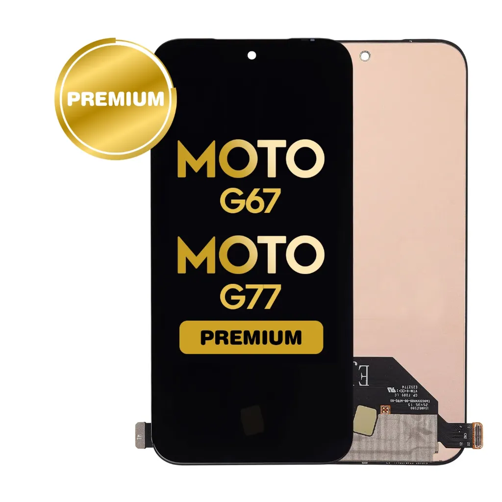 OLED Assembly without Frame for Motorola Moto G67 (XT2621-2 / 2026) / G77 (XT2621-4 / 2026) (Premium)