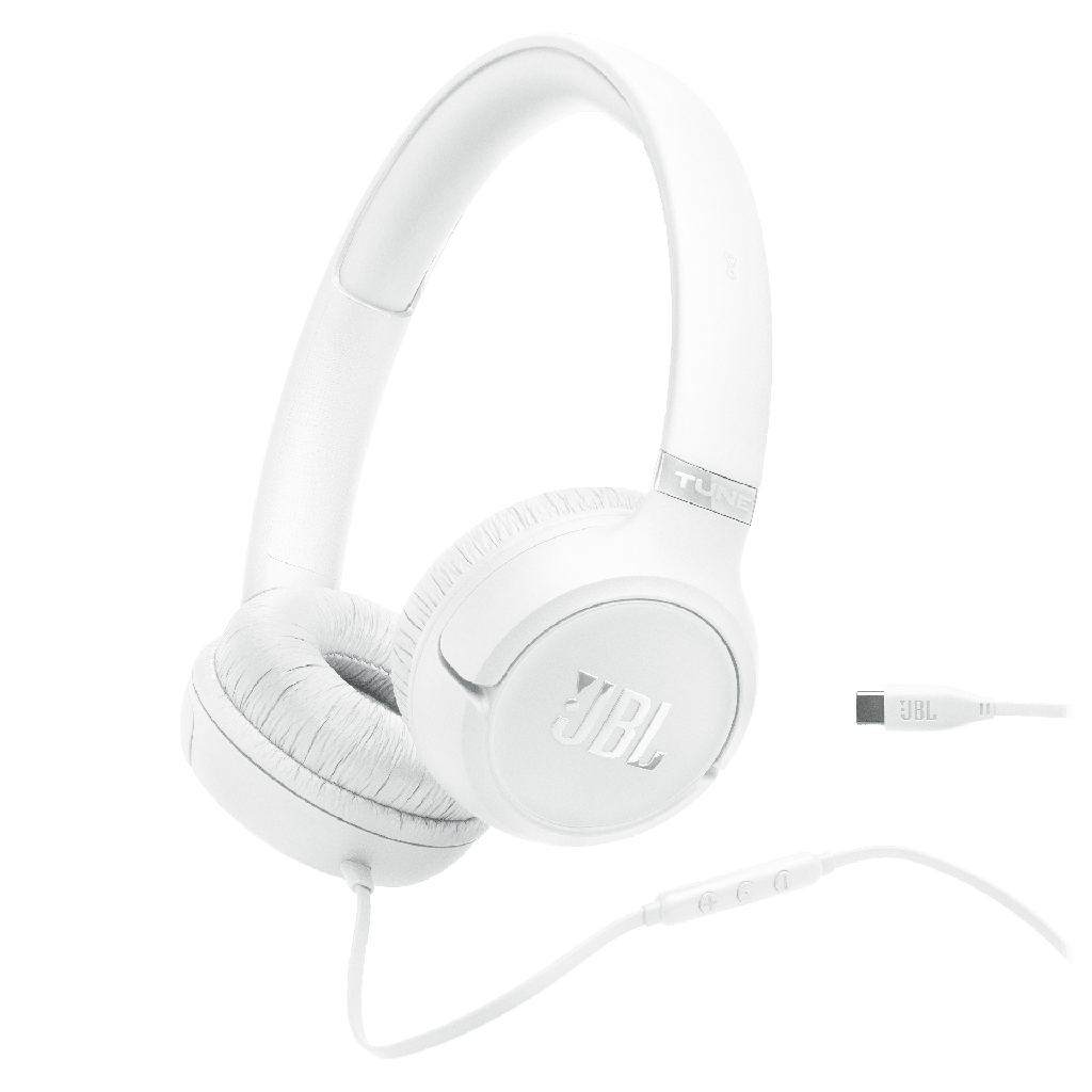 Jbl - Tune 530c Wired On Ear Headphones - White