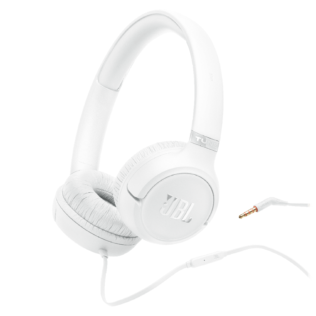 Jbl - Tune 530 Wired On Ear Headphones - White