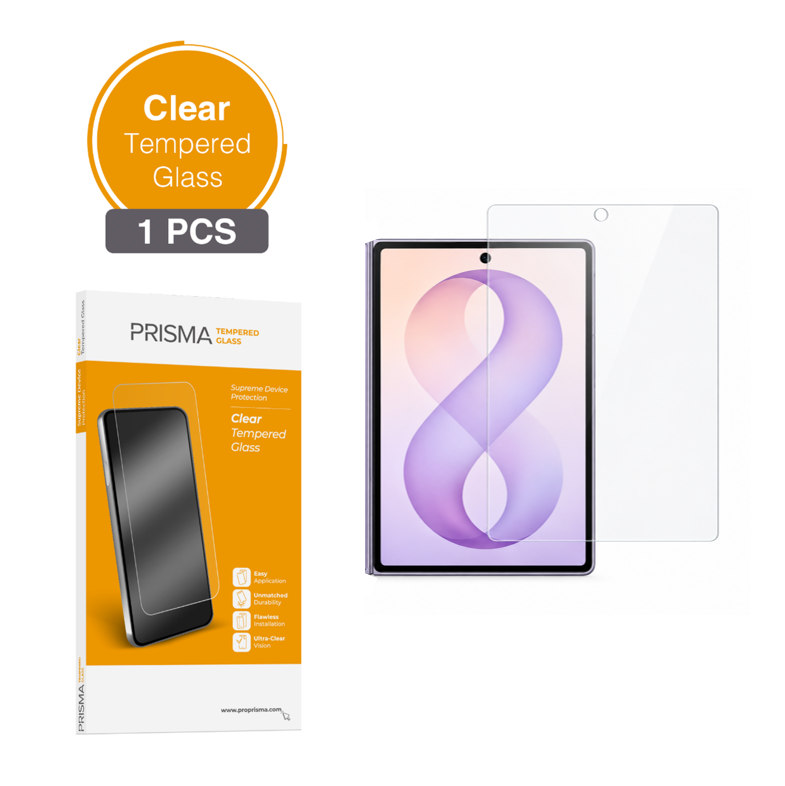 Clear Tempered Glass for Samsung Galaxy Z Fold 8 (1 Pc)