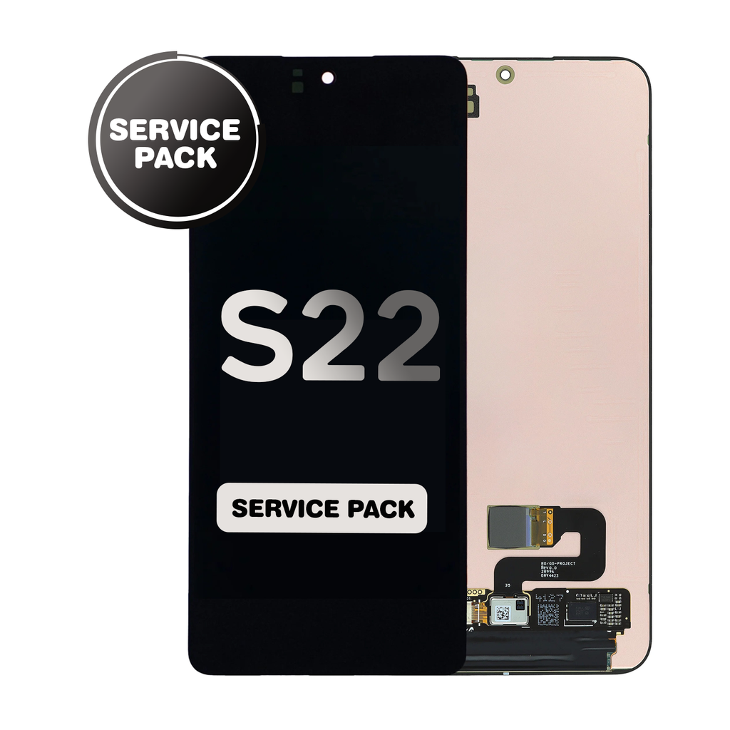 OLED Assembly for Samsung Galaxy S22 (S901) without Frame -  All Colors (Service Pack)
