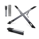X12 Foldable Aluminum Laptop Stand- Gray