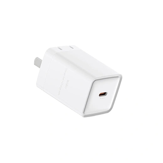 WiWU Essen Wi-G036 45W GaN Fast Charge Travel Adapter (White)