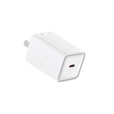 WiWU Essen Wi-G036 45W GaN Fast Charge Travel Adapter (White)