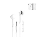 WIWU EB303 Type-C Wired Earphones with Mic (White)