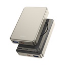 WiWU Ultra Thin P15-1 10000mAh Magnetic Wireless Power Bank (22W + 15W MagSafe) (Titanium Gold)