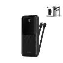 WIWU Essen Wi-P081 10000mAh Power Bank 22.5W (USB-C/USB-A, 3C Certified) (Black)