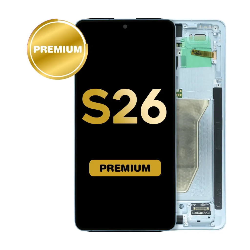 OLED Assembly with Frame for Samsung Galaxy S26 (S942) - Sky Blue (Premium)