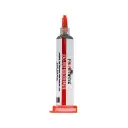 Polartronix Sn63Pb37 Leaded Solder Paste – Medium-Temperature 183°C Melting Point, 35g Syringe with Plunger & Blunt Needle Tip (SP-102)