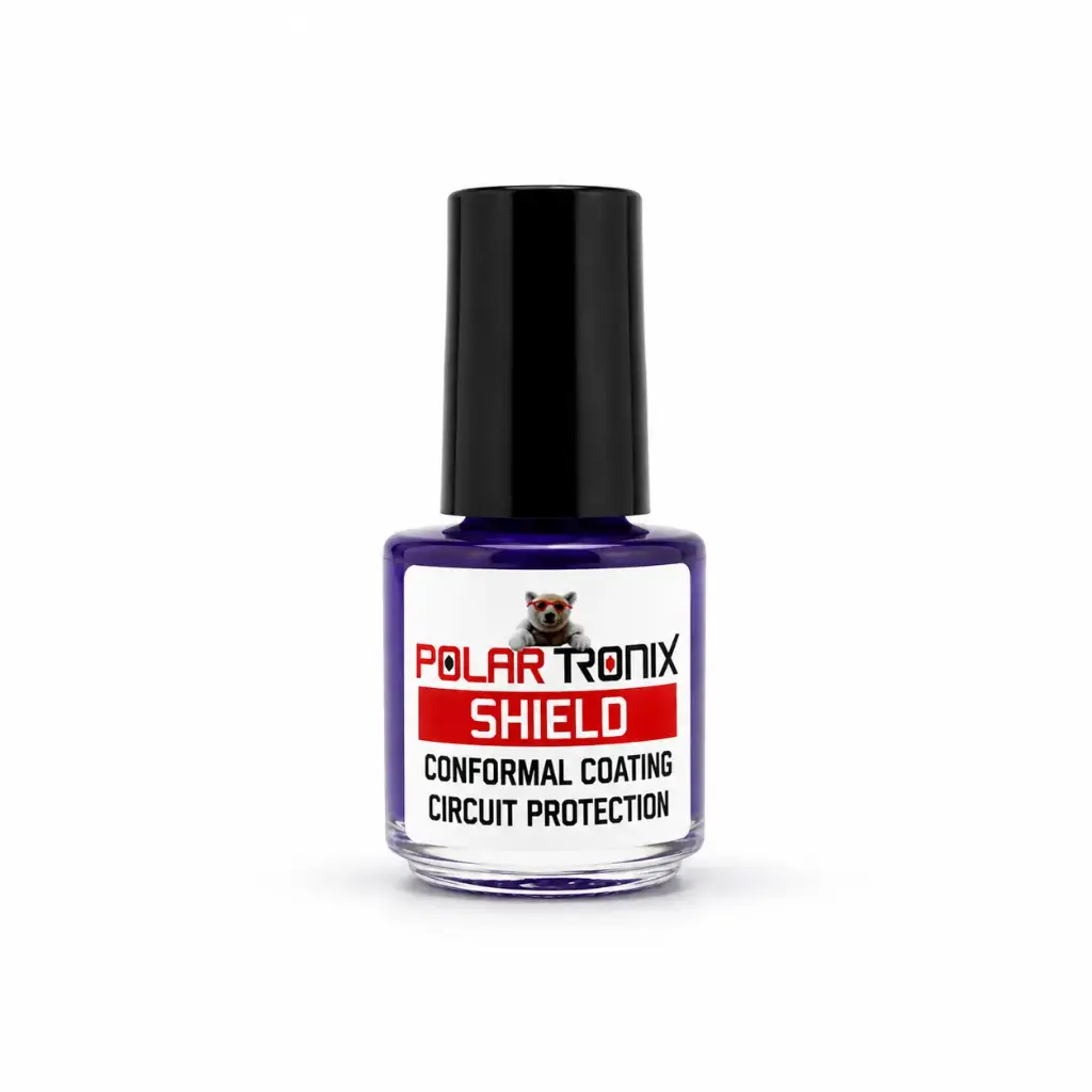 Polartronix Liquid Metal ShieldShield Conformal Coating 5ml - Blue (LMS01)