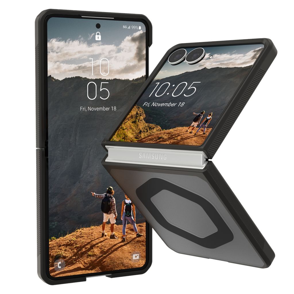 Urban Armor Gear Uag - Mouve Case With Magnet For Samsung Galaxy Z Flip8 - Ash