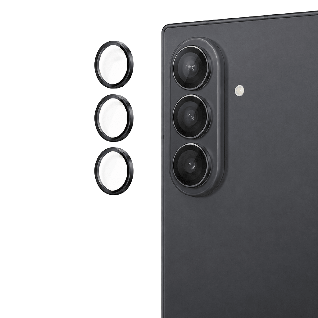Gadget Guard - Camera Glass 150 Guarantee Lens Protector For Samsung Galaxy Z Fold8 Ultra  /  Galaxy Z Fold7 - Black