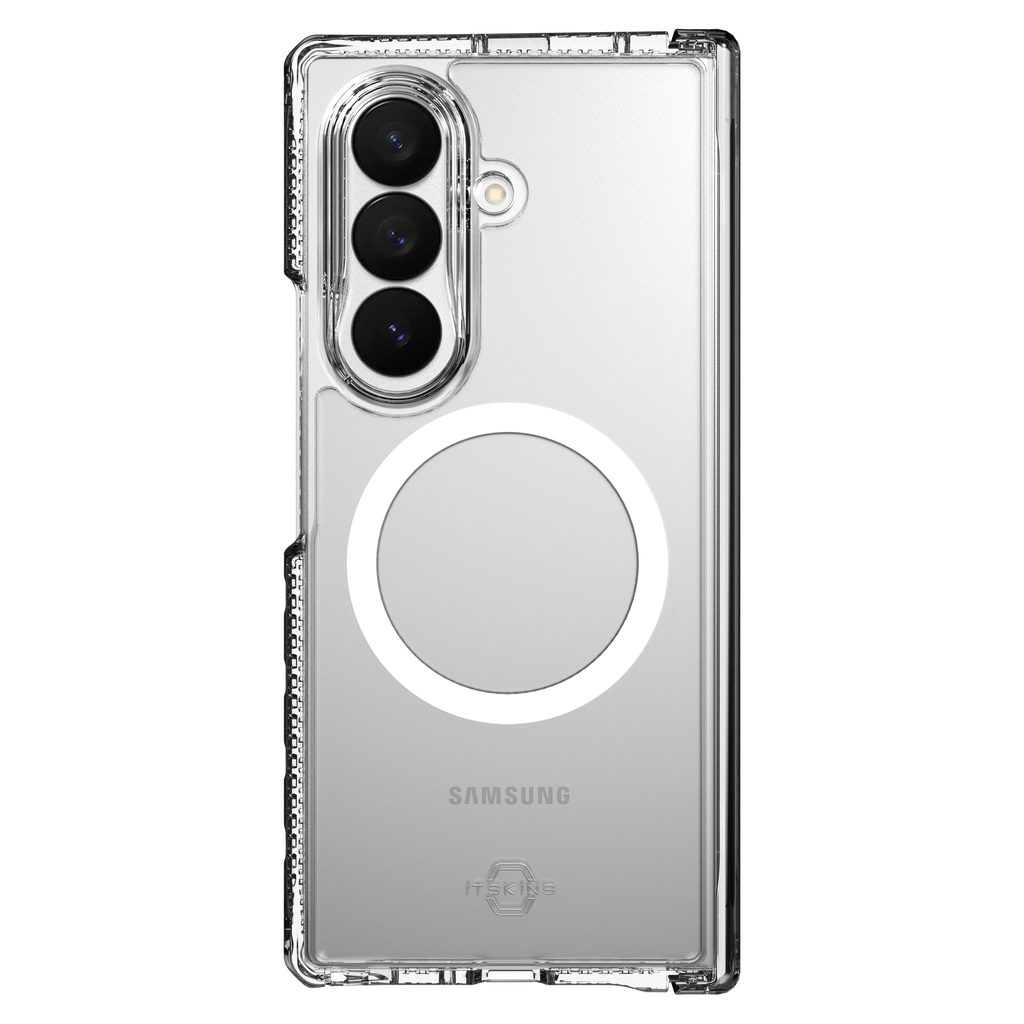 Itskins - Hybrid Clear Hinge Magsafe Case For Samsung Galaxy Z Fold8 Ultra - Transparent
