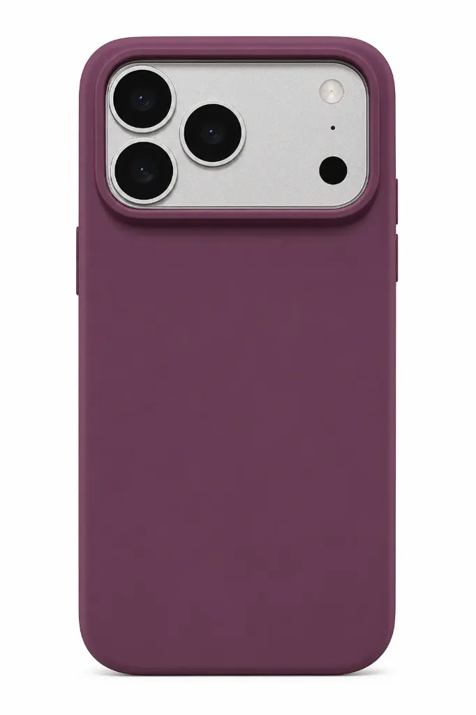 MagSilicone Case for iPhone 17 Pro / 18 Pro - Dark Cherry