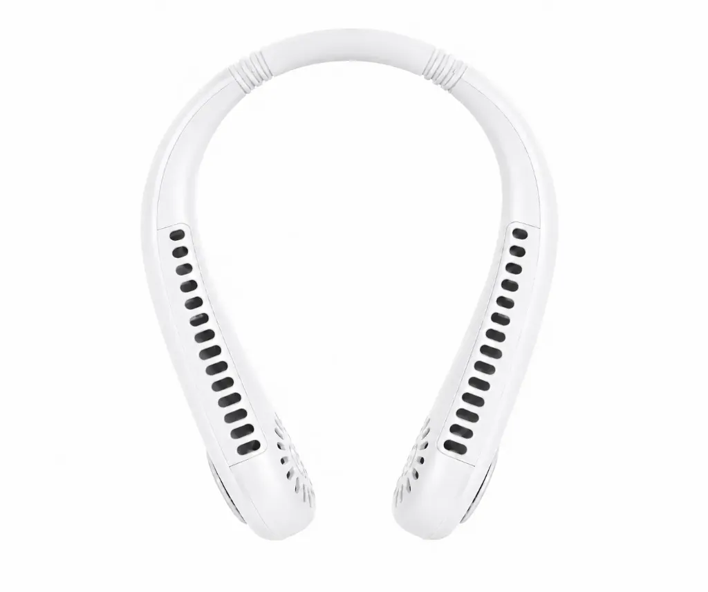TopTech Neck Flow Portable Neck Fan (White) (MF-20)