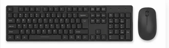 TopTech 2-in-1 Wireless Keyboard + Mouse (Black) (X-201)
