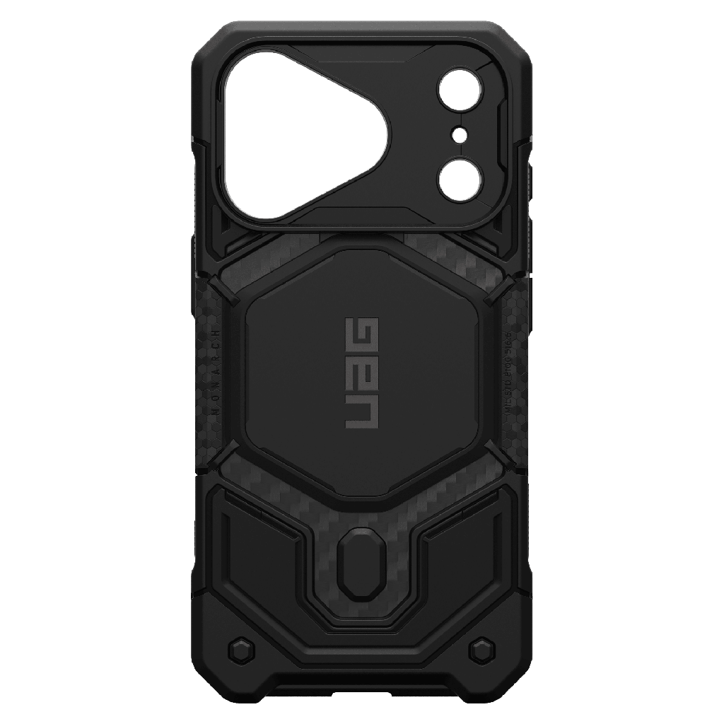 Urban Armor Gear Uag - Monarch Pro Case For Apple Iphone 18 Pro / 17 Pro - Carbon Fiber