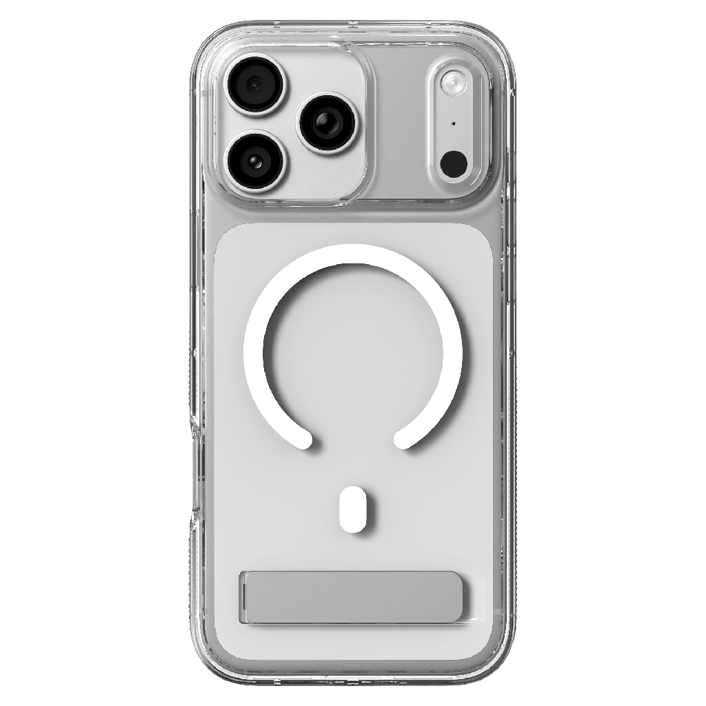 Zagg - Crystal Palace Snap Magsafe Case With Kickstand For Apple Iphone 18 Pro Max / 17 Pro Max - Clear