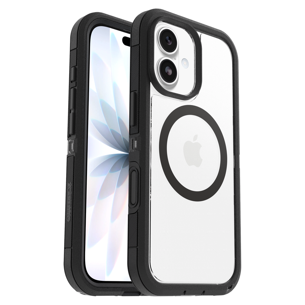 Otterbox - Defender Pro Xt Clear Magsafe Case With Camera Control For Apple Iphone 18 Pro / 17 Pro - Dark Side