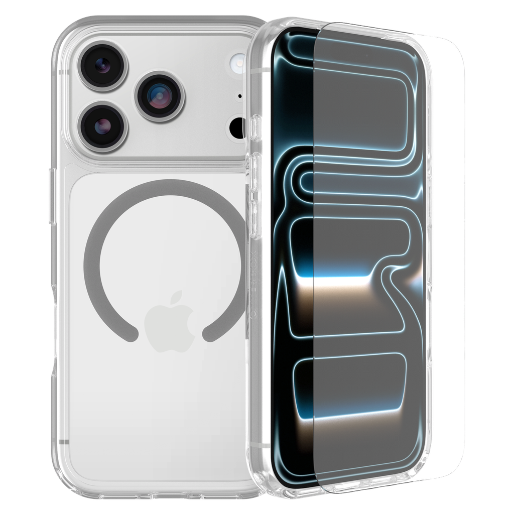 Otterbox - Lumen Clear Magsafe Case And Screen Protector For Apple Iphone 18 Pro / 17 Pro - Clear