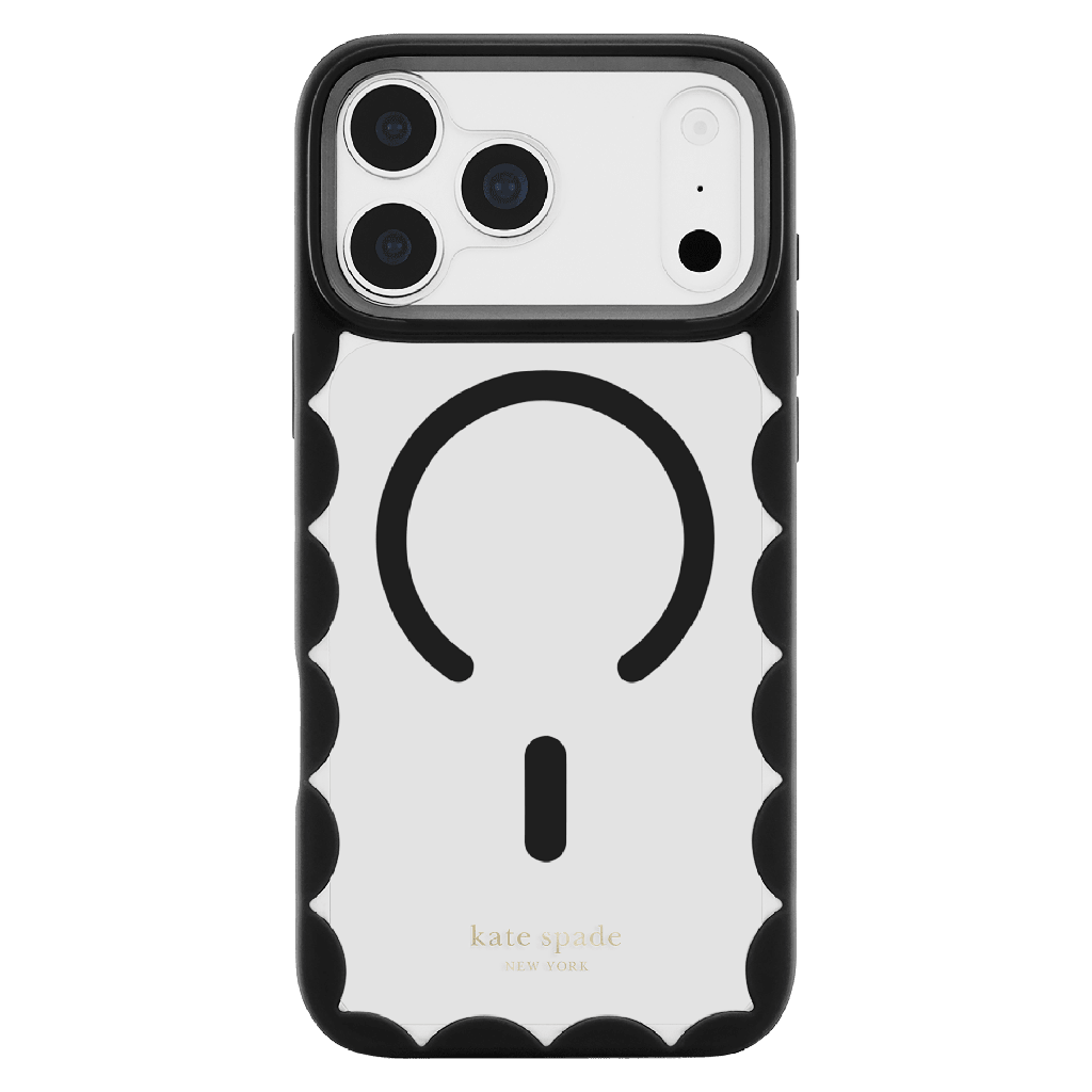Kate Spade - Scallop Magsafe Case For Apple Iphone 18 Pro / 17 Pro - Black
