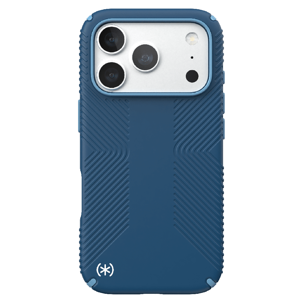 Speck - Presidio2 Grip Magsafe Case With Camera Control For Apple Iphone 18 Pro / 17 Pro - Deep Sea