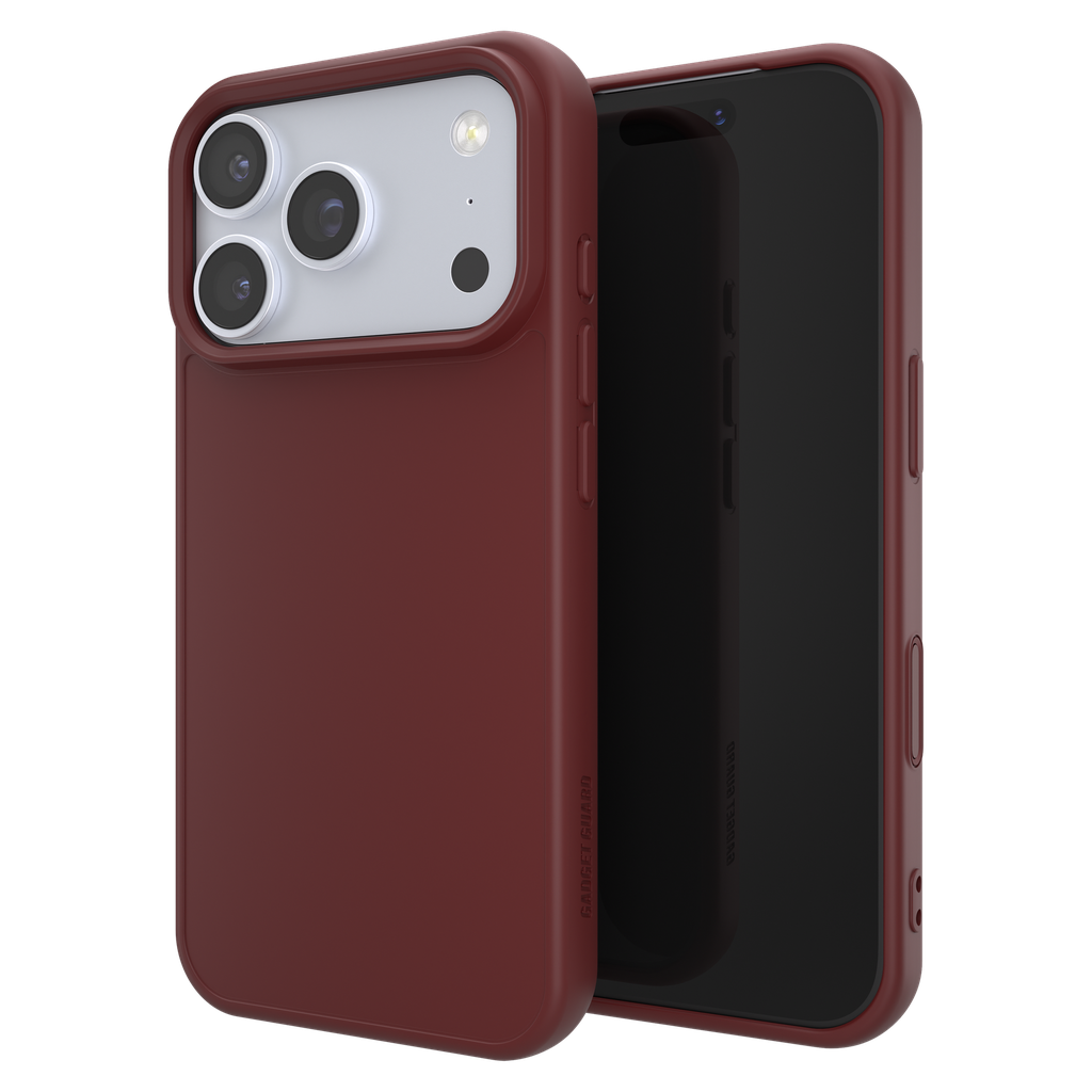 Gadget Guard - Prime Guard Solid Case For Apple Iphone 18 Pro / 17 Pro - Wine
