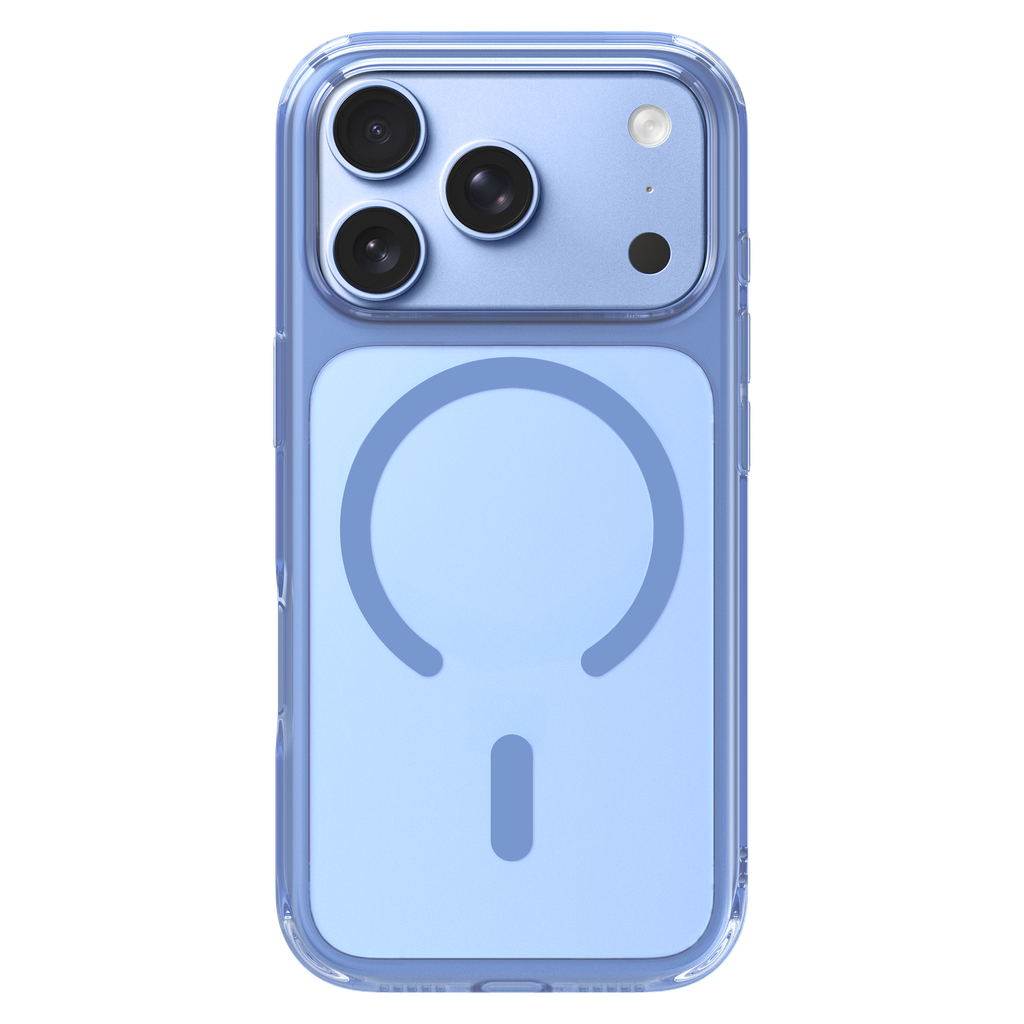 Laut - Crystal Fluro Case For Apple Iphone 18 Pro Max - Clear Blue