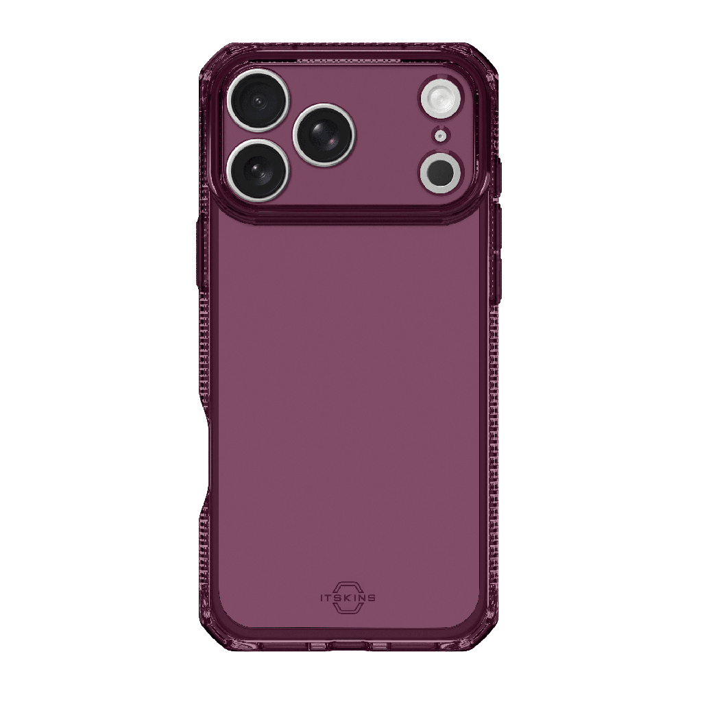 Itskins - Spectrum R Clear Case For Apple Iphone 18 Pro Max / 17 Pro Max - Plum