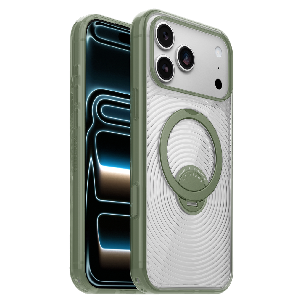 Otterbox - Symmetry Stand Magsafe Case With Camera Control For Apple Iphone 18 Pro Max / 17 Pro Max  - Calyx Green