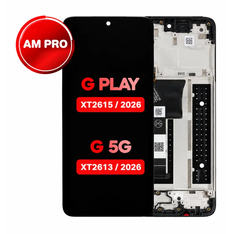 LCD Assembly With Frame For Motorola Moto G Play (XT2615 / XT2613 - 2026) (Aftermarket Pro) (All Colors)