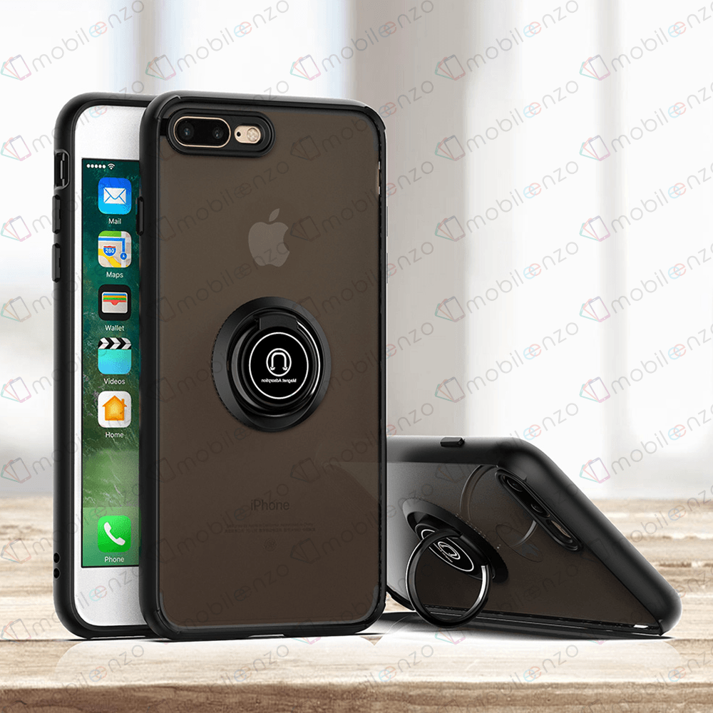 Matte Ring Case  for iPhone 7/8 - Black
